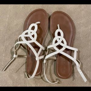 Kelly & Katie White Sandals